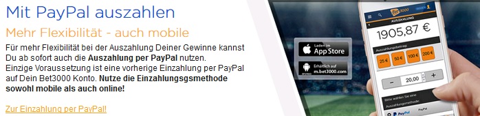Bet3000 Auszahlung Bet3000 Auszahlung
