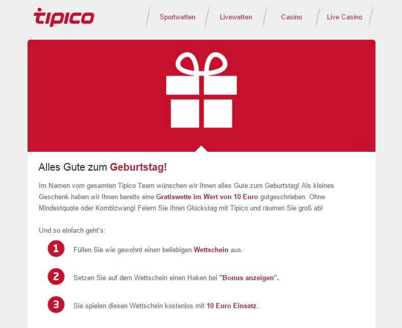 Tipico Gratis Guthaben Tipico Gratis Guthaben